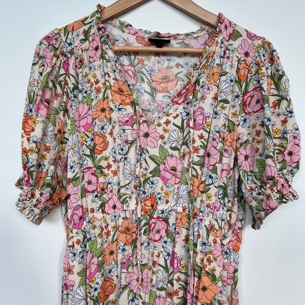 Who What Wear Floral Dress